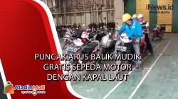 Puncak Arus Balik Mudik Gratis Sepeda Motor dengan Kapal Laut Diprediksi Jumat 