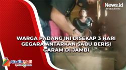 Warga Padang Disekap 3 Hari Gegara Antarkan Sabu Berisi Garam di Jambi