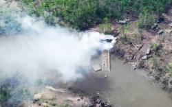 Ukraina Melawan, 2 Jembatan Darurat Rusia Diledakkan 