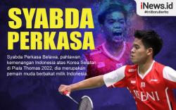 Infografis Profil Syabda Perkasa, Pahlawan Indonesia Pembunuh Korsel di Piala Thomas 2022