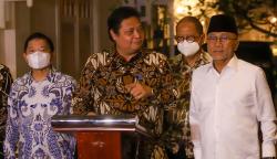 Koalisi Tiga Bersatu Golkar-PPP-PAN, Qodari: Ini Koalisi yang Sempurna, Tinggal Tentukan Capres dan Cawapres<