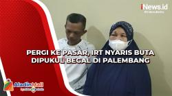 Pergi ke Pasar, IRT Nyaris Buta Dipukul Begal di Palembang<