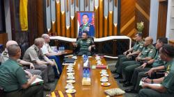 Bertemu Atase Darat Amerika Serikat, Jenderal Dudung Bahas Kerja Sama Latihan Militer