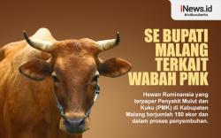 Infografis Bupati Malang Keluarkan SE Pencegahan PMK pada Hewan Ternak 