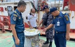 Lanal Banjarmasin Proses Hukum Kapal Muat CPO di Perairan Teluk Kumai