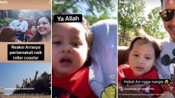 Cara Unik Tasya Kamila Rayakan Ulangtahun Baby Arr di Disney World, Diajak Uji Nyali Naik Roller Coaster