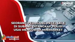 Seorang Pedagang Pecel Lele di Subang Ditangkap Polisi usai Mencuri di Minimarket<