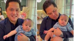 Ketemu Baby Rayyanza Pertama Kali, Ini Doa yang Dipanjatkan Menteri BUMN Erick Thohir
