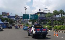 Jalur Puncak Bogor One Way Arah Jakarta Siang Ini