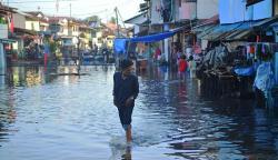 Perkampungan Nelayan Kota Padang Sudah Tiga Hari Terendam Banjir 