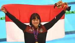 Perenang Putri Indonesia Rebut Medali Emas SEA Games 2021