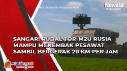 Sangar! Rudal Tor-M2U Rusia Mampu Menembak Pesawat Sambil Bergerak 20 Km per Jam
