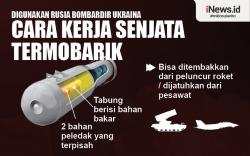 Infografis Digunakan Rusia Memborbardir Ukraina, Cara Kerja Senjata Termobarik