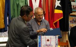 Wakili Jokowi, Mahfud MD Bertemu Presiden Timor Leste Terpilih Jose Ramos Horta di Dili