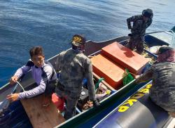 KKP Hentikan Aksi Pengebom Ikan Asal Malaysia di Laut Sulawesi