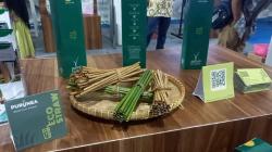 Produk Viral, Sedotan Purun Tampil di Pameran Belitung