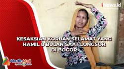 Kesaksian Korban Selamat yang Hamil 8 Bulan dengan 3 Anak saat Longsor di Bogor