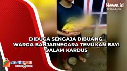 Diduga Sengaja Dibuang, Warga Banjarnegara Temukan Bayi dalam Kardus