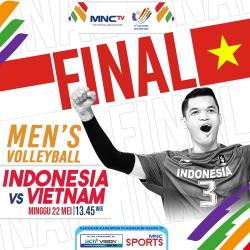 Siang Ini! Indonesia Vs Vietnam di Final Voli Putra SEA Games 2021, Live MNCTV