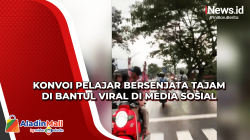 Konvoi Pelajar Bersenjata Tajam di Bantul Viral di Media Sosial