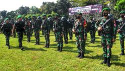 Lepas Satgas Yonif 405/SK ke Papua, Pangdam Diponegoro: Saya Inginkan Tak Ada Korban Jiwa