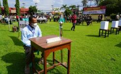 Antisipasi Kerusuhan Pilkades Serentak, Polres Batang Terjunkan Ratusan Personel