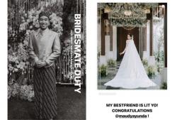 Maudy Ayunda Menikah Hari Ini, Vidi Aldiano Jadi Bridesmate