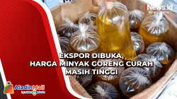 Ekspor Dibuka, Harga Minyak Goreng Curah Masih Tinggi