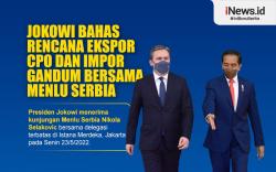 Infografis Jokowi Bahas Rencana Ekspor CPO dan Impor Gandum Bersama Menlu Serbia