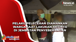 Pelaku Pelecehan Diamankan Warga saat Lakukan Aksinya di Jembatan Penyeberangan