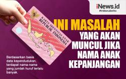 Infografis Masalah yang Muncul jika Nama Anak Kepanjangan