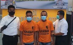Nekat Curi 20 Lembar Seng di Rumah Polisi, Dua Pemuda Medan Ditangkap