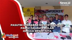 Pasutri di Jakbar Cetak Uang Palsu hingga Rp300 Juta dalam 6 Bulan
