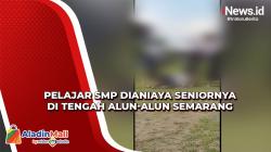 Pelajar SMP Dianiaya Seniornya di Tengah Alun-Alun Semarang, Ini Motifnya