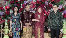 Momen Hary Tanoesoedibjo Hadiri Pernikahan Adik Presiden Jokowi