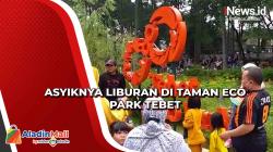 Asyiknya Liburan di Taman Eco Park Tebet