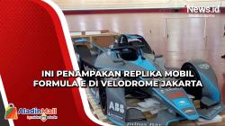 Ini Penampakan Replika Mobil Formula E di Velodrome Jakarta