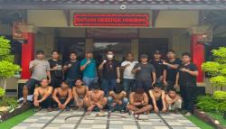 8 Anggota Geng Motor di Indramayu Ditangkap, 4 di Antaranya Perusak Warkop<