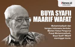 Infografis Buya Syafii Maarif Meninggal Dunia