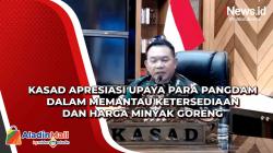Kasad Apresiasi Upaya Para Pangdam dalam Memantau Ketersediaan dan Harga Minyak Goreng