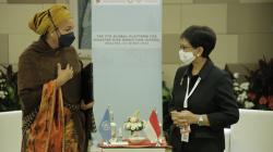 Menlu Retno Bertemu Pejabat PBB di Sela GPDRR, Bahas Konflik Rusia-Ukraina