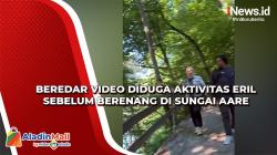 Video Diduga Aktivitas Eril sebelum Berenang di Sungai Aare Beredar