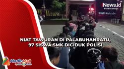 Niat Tawuran di Palabuhanratu, 97 Siswa SMK Diciduk Polisi