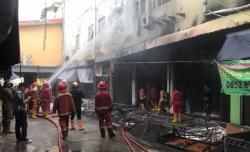 Kebakaran di Mega Mall Bengkulu, Toko Pakaian Ludes Dilalap Api