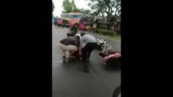 Kecelakaan 4 Kendaraan di Jalan Raya Serang Banten, 1 Tewas 3 Terluka