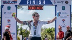 Ikuti Belitung Triathlon 2022, Sandiaga Uno: Terpesona Track Menantang dan Indah
