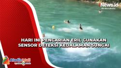 Hari Ini Pencarian Eril Putra Ridwan Kamil Gunakan Sensor Deteksi Kedalaman Sungai<