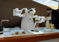Keren, Kafe di Tangerang Ini Pakai Robot Canggih untuk Buat Kopi<
