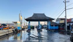 Ini Sejumlah Titik Genangan Rob di Kawasan Pelabuhan Tanjung Emas Semarang