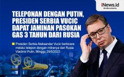 Infografis Rusia Jamin Pasokan Gas untuk Serbia 3 Tahun